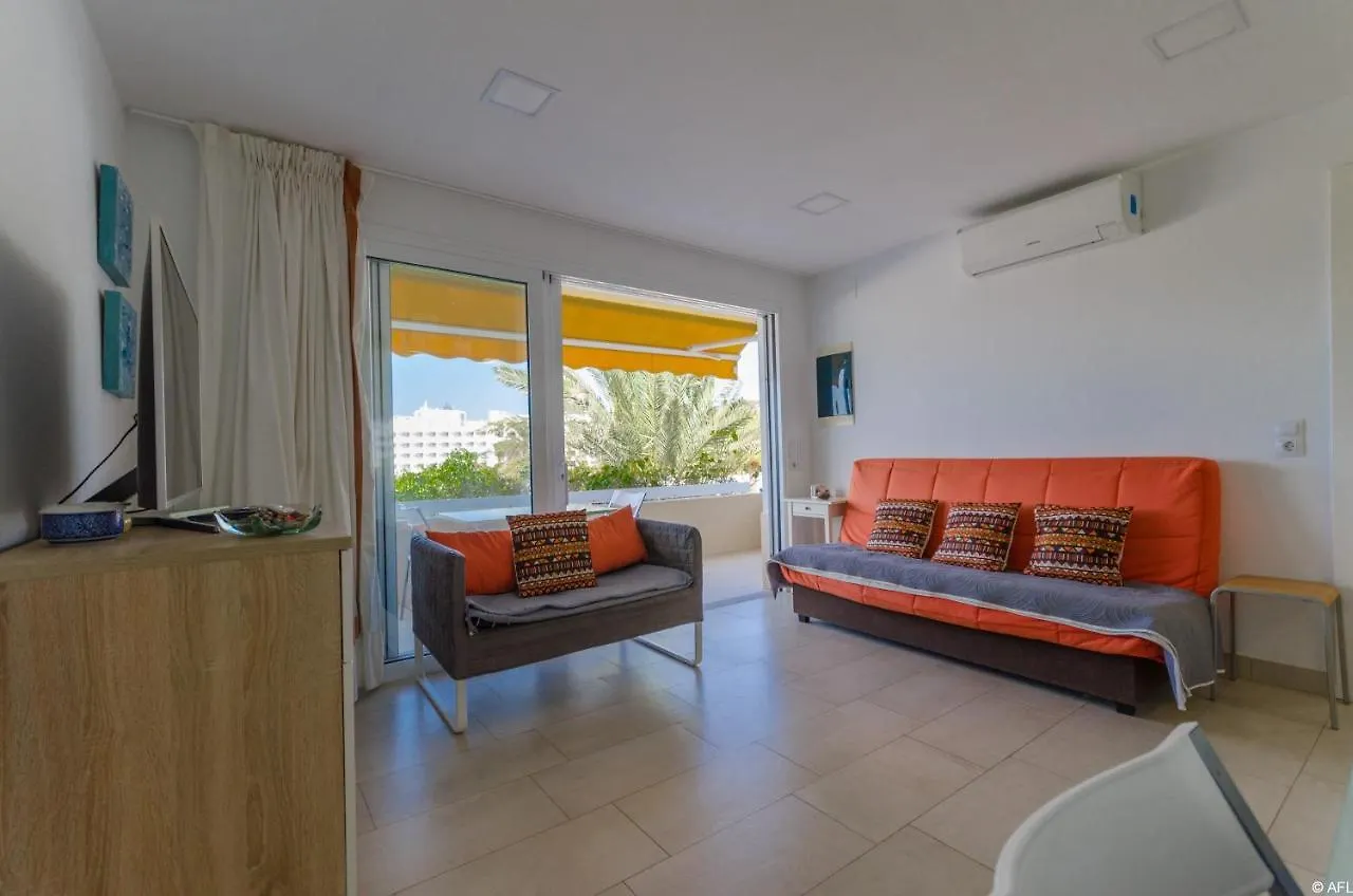 Holiday Apartment With Direct Sea Promenade Access 马斯帕洛马斯