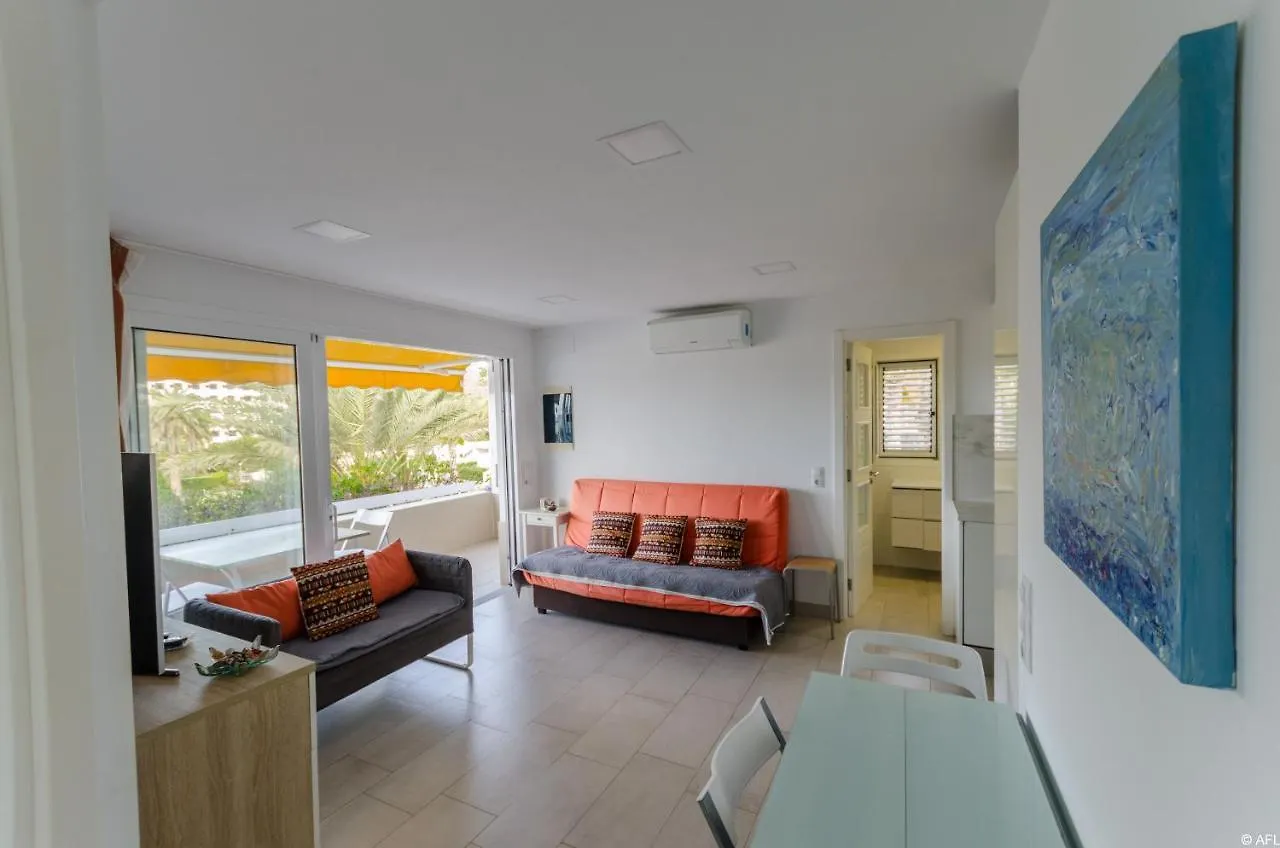Holiday Apartment With Direct Sea Promenade Access 马斯帕洛马斯 西班牙